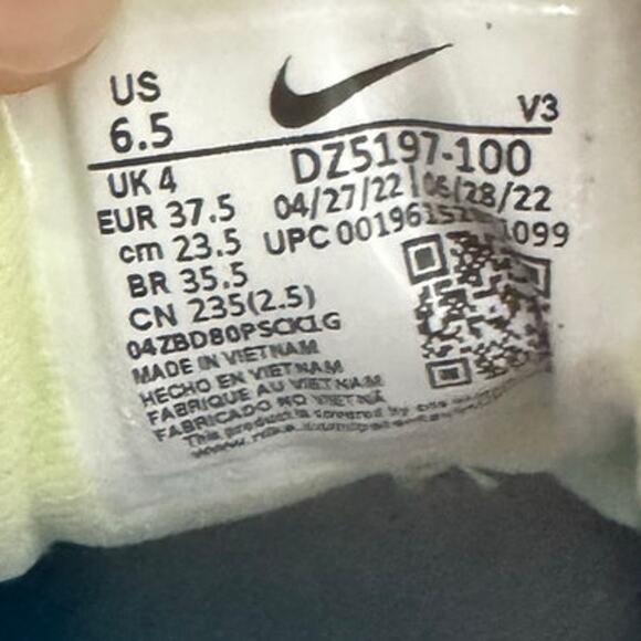 Nike Air Force 1 Shadow Pastel Multi-Color Sneakers Size 6.5 Pink Blue Yellow - Picture 8 of 9